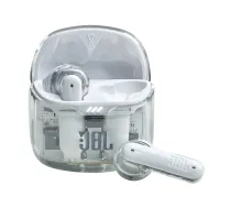 JBL Tune Flex Ghost Edition Bezvadu Austiņas TWS Iekšauss Zvanu/Mūzikas Bluetooth Caurspīdīgas, Baltas