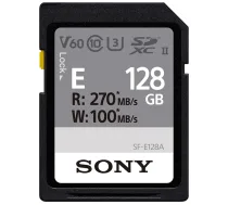 SDXC atmiņas karte Sony 128GB UHS-II U3 V60 (SFE128A.AE) 300MB/s lasīšana
