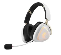 Austiņas ASUS ROG Delta II-KJP — Apkārtauss, vadu un bezvadu (Bluetooth), 20–20000 Hz, 325 g, Melns/Balts