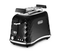 De’Longhi Brilliante 2 šķēles 900 W Melns