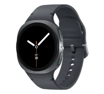 Samsung Galaxy Watch8 SM-L325FDAAXEF viedpulkstenis / sporta pulkstenis 3.3 cm (1.3 collu) AMOLED 40 mm Digitāls 438 x 438 pikseļi 4G Graphite Wi-Fi GPS (satelīts)