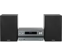 Kenwood M-918DAB-H mājas audio mikro sistēma 10 W, alumīnijs, melns