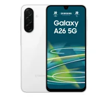 Samsung Galaxy A26 17 cm (6.7 collu) hibrīds Dual SIM Android 15 5G USB Type-C 6 GB 128 GB 5000 mAh Balts
