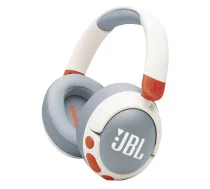 JBL Junior 470NC Bezvadu Austiņas Ar Trokšņu Slāpēšanu, Gaiši Pelēka/Balta