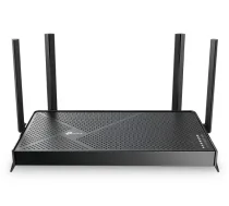 Galda maršrutētājs TP-Link EB210 Pro — Divu joslu 2.4/5 GHz, Wi‑Fi 7 (802.11be), 2.5 Gigabit Ethernet, 5 LAN porti, USB, Melns
