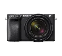 Sony α 6400 + SEL18135 bezspoguļa kamera 24,2 MP CMOS 6000 x 4000 pikseļi Melna