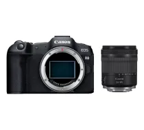 Canon EOS R8 + RF 24-105mm F4-7.1 IS STM bezspoguļa kamera 24.2 MP CMOS 6000 x 4000 pikseļi Melna