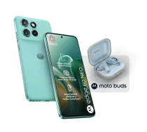 Motorola edge 60 neo + Moto Buds PG38C05749 16.1 cm (6.36 colli) Dual SIM Android 15 5G USB Type-C 8 GB 256 GB 5200 mAh Zaļš