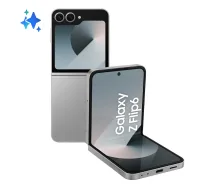 Samsung Galaxy Z Flip6 17 cm (6,7 inch) Dual SIM Android 14 5G USB Type-C 12 GB 256 GB 4000 mAh Sudrabs
