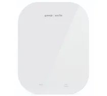 Gorenje KT10ORAW Baltā virtuves svari, taisnstūra, elektroniskie