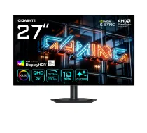 27 collu GIGABYTE MO27Q28GR WOLED QHD spēļu monitors — 2560×1440, 280Hz, 0.03ms, 335 cd/m², HDMI 2.1, DisplayPort 1.4
