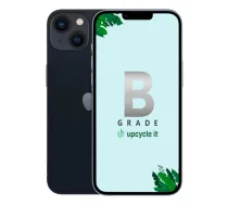 Atjaunots Apple iPhone 13 15,5 cm (6,1 collu) Dual SIM iOS 17 5G 128 GB Melns