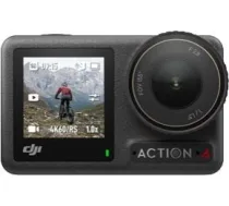 Action kamera DJI Osmo Action 4 Essential Combo — 4K, Melna