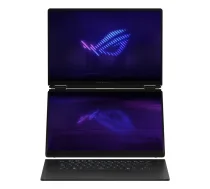 ASUS ROG Zephyrus Duo GX651AX-SR005X – 16 collu klēpjdators ar Intel Core Ultra 9 386H, 64 GB LPDDR5x, 2 TB SSD, NVIDIA GeForce RTX 5090, Wi-Fi 7, Windows 11 Pro