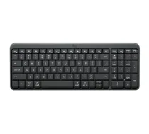 Bezvadu kompaktā tastatūra Logitech K250 US izkārtojums, USB nano uztvērējs, zema profila taustiņi