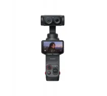 Insta360 Luna Ultra Standard Bundle Cosmic Black 5.7K 360 kamera ar 1 collas sensoru, FlowState stabilizāciju, 72MP foto, 2.29 inch skārienekrānu, 81 minūšu bateriju