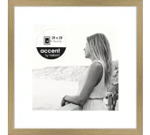 NIELSEN DESIGN Aura Oak 20x20 Wood Picture Frame with Mat 1115002