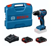 Bosch GSR 18V-52 bezvadu urbjskrūvgriezis 2 x 2,0 Ah akumulatori L-BOXX