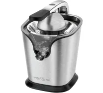 PROFI COOK PC-ZP 1154 Citrus Press, 160 W, Stainless Steel, 500 ml, 2 Cones, Lever Operation, Black/Silver
