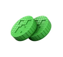 SteelSeries KontrolFreek No-Slip Thumb Grips Creeper Edition Green (2 Pieces) for Nintendo Switch Joy-Cons / Pro Controller