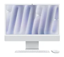 Apple iMac Z1K1 23.5 inch 4.5K Retina Display M4 10-Core CPU/10-Core GPU/16-Core Neural Engine 32GB RAM 1TB SSD Gigabit Ethernet Magic Keyboard with Touch ID and Numeric Keypad Magic Mouse Silver