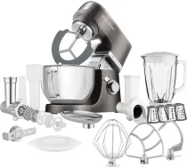 SENCOR STM 6378BK Stand Mixer 1000 W, 4.5 L Stainless Steel Bowl, Planetary Mixing, Black