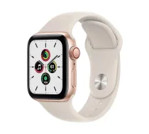 Apple Watch SE2 (2022) LTE 40mm Starlight Aluminium Case with Sport Band S/M - Starlight