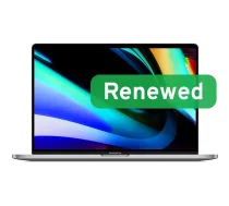 Apple Renewed Grade B MacBook Pro 16 A2141 16-inch Intel Core i9-9880H 16GB RAM 1TB SSD AMD Radeon Pro 5500M macOS US/RU Keyboard