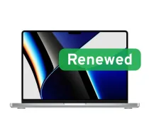 Apple Renewed Grade C MacBook Pro 16 A2485 16.2 inch Liquid Retina XDR Display 32GB RAM 1TB SSD Apple M1 Max 10-Core CPU macOS US/RU Keyboard