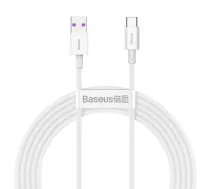 Baseus Superior Series USB-A uz USB-C kabelis, 66W ātrā uzlāde, 2m, balts