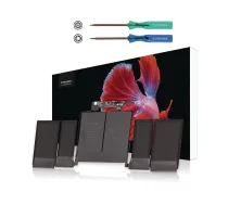 2-Power galvenais akumulatoru bloks 7800mAh 9 šūnu Dell Latitude E6400/E6410/E6500/E6510 un Precision M2400/M4400/M4500 (2P-820-01118)