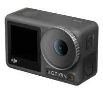 DJI Osmo Action 3 Standard Combo - 4K darbības kamera ar diviem skārienekrāniem, RockSteady 3.0, 16m ūdensizturīga, melna CP.OS.00000220.01