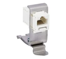 EATON datu saskarnes modulis ZSD-ZWR-RJ45, RJ45 uz skrūvju spailēm, DIN sliedei, Cat.5e, ekranēts, gaiši pelēks 171507