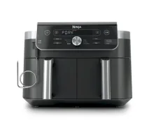 Ninja Dual Zone XL DZ950EU karstā gaisa friteris 9,5 L 2470 W, melns/pelēks
