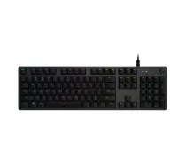 Logitech G512 920-009350 mehāniskā spēlētāju tastatūra ar fona apgaismojumu, GX slēdži