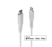 Lindy - Lightning-Kabel - Lightning männlich bis USB-C männlich - 50cm - abgeschirmt - weiß - unterstützt Power Delivery 2,0 - für Apple iPad/iPhone/iPod (Lightning) (31315)