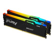 Memory DDR5 Fury Beast RGB 128GB(2*64GB)/5600 CL36 black