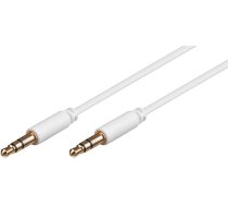 Microconnect AUDLL1W 1m 3.5mm 3.5mm Weiß Audio-Kabel (AUDLL1W)