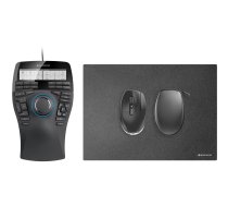 3Dconnexion SpaceMouse Enterprise Kit 2 - 3D-Maus - ergonomisch - rechts- und linkshändig - 31 Tasten - kabelgebunden (3DX-700135)