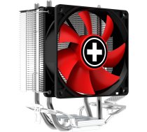 Xilence A402 Processor Cooler 9.2 cm Black, Red, Silver