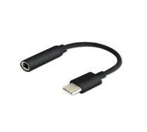 SAVIO USB Type 3.1 C (M) – Jack 3.5mm (F) Audio adapter Black AK-35/B