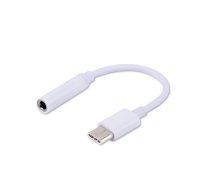 SAVIO USB Type 3.1 C (M) – Jack 3.5mm (F) Audio adapter White AK-35