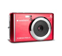 AgfaPhoto DC5200 - Digitalkamera - Kompaktkamera - 21.0 MPix - 720p - Rot