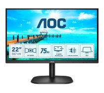AOC B2 22B2H/EU LED display 54.6 cm (21.5) 1920 x 1080 pixels Full HD Black