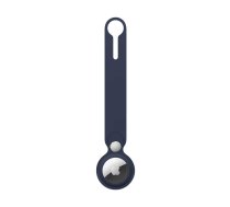 Apple Tasche für Airtag - Polyurethan - tief marineblau