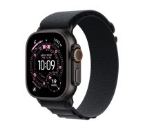 Apple Watch Ultra 3 GPS + Cellular 49mm Black Titanium Case with Black Alpine Loop - Large