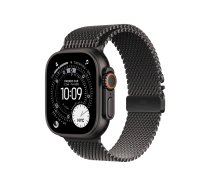 Watch Apple Watch Ultra 3 (2025) 5G 49mm Black Titanium Case with Black Titanium Milanese Loop M - Black