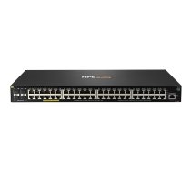 HPE - Aruba Serie - Switch - 2930F 48G PoE+ 4SFP - L3 - verwaltet - 48 x 10/100/1000 (PoE+) + 4 x Gigabit SFP (Uplink) an Rack montierbar PoE+ (740 W)