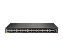 HPE - Aruba Serie - Switch - 6200F 48G Class4 PoE 4SFP+ 370W L3 - managed - 48 x 10/100/1000 (PoE+) + 4 x 1 Gigabit / 10 Gigabit SFP+ - an Rack montierbar - PoE+ (370 W) - AC 100 - 120 / 200 - 240 V