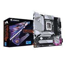 GIGABYTE B760M AORUS ELITE WIFI6E GEN5 Motherboard - Supports 14th Gen. Intel Core CPUs, 12+1+1 phases VRM, up to 5600MHz DDR5, 2xPCIe 4.0 M.2, Wi-Fi 6E, 2.5 GbE LAN, USB 3.2 Gen 2x2